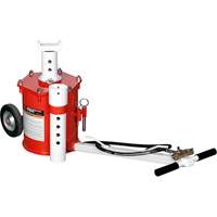 Portable Air Lift Jack, 10 Ton(s) Capacity, 17-3/4" - 49-3/8" H Consource