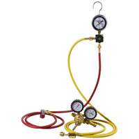 Ensemble pour test de fuite dazote pour climatisation automobile avec r&eacute;gulateur Consource