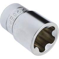 Jeu de douilles TORX EPR &agrave; 5 pans, 16 Morceaux, Prise de 1/2"/1/4"/3/8" Consource