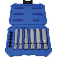 Jeu de douilles pour bougies d'allumage et bougies &agrave; incandescence 6 mcx Consource