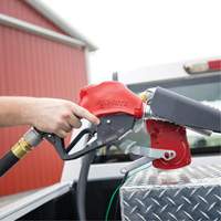 Red Automatic Gasoline Spout Nozzle Consource