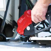 Red Ultra High-Flow Automatic Diesel Spout Nozzle Consource