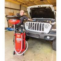 Drain pour liquides us&eacute;s & &eacute;vacuateur Consource