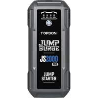 D&eacute;marreur de secours, banque d'alimentation et lampe de poche JumpSurge2000Pro &agrave; 2500 A de pointe Consource