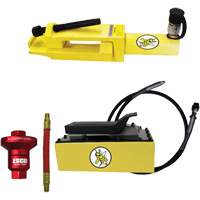 Ensemble de brise-talon pour pneus g&eacute;ants/&eacute;quipement de terrassement Yellow Jackit Consource
