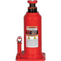 Professional Hydraulic Bottle Jack with Gauge Hole, 22 Ton(s), 20-49/250" Raised Height Consource