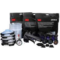 Performance Fine Finish Spray Gun System with PPS Cups, 13 CFM, 29 PSI Consource