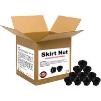 10-Piece Graphite-Coated Skirt Nuts for Pilot Hub Wheels Consource