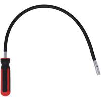 Tournevis flexible extra-long avec adaptateur carr&eacute; 1/4" x hexagonal 1/4" Consource
