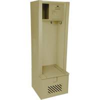 Casier pour &eacute;quipement en poly&eacute;thyl&egrave;ne haute densit&eacute; Lenox Consource