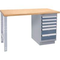 &eacute;tabli industriel, Cap 1000 lb, 36" la x 72" p, 34" h Consource