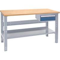 &eacute;tabli industriel, Cap 1000 lb, 72" la x 36" p, 34" h Consource