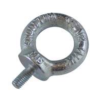 Boulons &agrave; œil matric&eacute;s, 1/8" dia, 1/2" lo, Fini naturel sans enduit, 154 lb (70 kg) capacit&eacute; Consource
