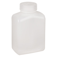 Easy-Grip Space-Saver Bottles, Rectangular, 16 oz., Plastic Consource