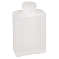 Easy-Grip Space-Saver Bottles, Rectangular, 64 oz., Plastic Consource