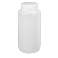 Wide-Mouth Bottles, Round, 8 oz., Plastic Consource