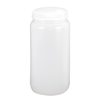 Wide-Mouth Bottles, Round, 1 gal., Plastic Consource