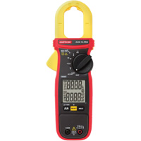 Multim&egrave;tre TRMS &agrave; pince avec &eacute;cran double ACD-14-PRO, Tension c.a./c.c., Courant c.a. Consource