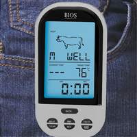 Wireless Meat & Poultry Thermometer, Contact, Digital, 32-482°F (0-250°C) Consource