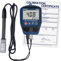 pH/mV Meter with Temperature with Calibration Certificate Consource