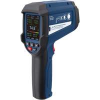 Professional Infrared Thermometer with Integrated Type K Thermocouple, -58 - 3362°F (-50 - 1850°C), 55:1, Adjustable Emmissivity Consource