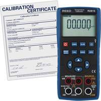&eacute;talonneur de temp&eacute;rature avec certificat de traçabilit&eacute; Consource