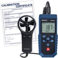 R4100 Vane Thermo-Anemometer with Air Volume with Calibration Certificate, Data Logging, 0.4 - 30 m/sec Air Velocity Range Consource