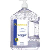 Response&reg; Hand Sanitizer Gel with Aloe, 1890 ml, Pump Bottle, 70% Alcohol Consource