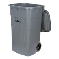 Roll Out Garbage Bin, Polyethylene, 65 US gal. Consource