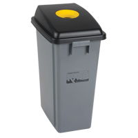 Waste Classification - Lid, Open Lid, Plastic, Fits Container Size: 17-1/4" x 12-1/2" Consource