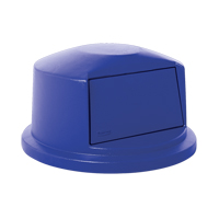 Couvercles ronds Brute, Couvercle bomb&eacute;, Plastique/Poly&eacute;thyl&egrave;ne, Convient aux contenants 24" dia. Consource