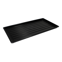 Plateau pour bottes/chaussures humides, Plastique, Noir, 27" lo x 14" la Consource