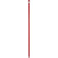 Manche ultra hygi&eacute;nique, Balai/Grattoir/Raclette, Rouge, Ergonomique, 59" lo Consource