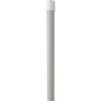 Handle, Broom/Scraper/Squeegee, White, Telescopic, 62" - 113" L Consource