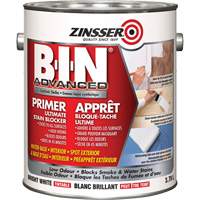 B-I-N&reg; Advanced Synthetic Shellac Based Primer, 3.78 L, Gallon, Tintable Bright White Consource