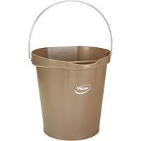 Seau pour l'hygi&egrave;ne des aliments, Brun, 3 gal. US Consource