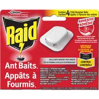 Raid&reg; Ant Bait Traps, 5" L x 6" W x 1" H Consource