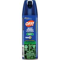 Insectifuge sec pour sportifs Off! R&eacute;gions sauvages, DEET &agrave; 30 %, A&eacute;rosol, 113 g Consource