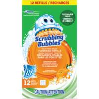 Scrubbing Bubbles&reg; Fresh Brush&reg; Toilet Brush Flushable Refills, Refill Consource