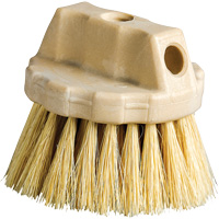 Round Cleaning Brush, 5" L, Tampico Bristles, Beige Consource