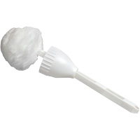 Cleaning Swab with Cup, 14-1/2" L, Acrylic Bristles, White Consource