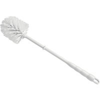 Bowl Brush, 15-1/2" L, Polypropylene Bristles, Red/White Consource