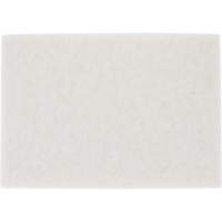 TopLine Speed Floor Pad, 14" x 20", Buffing/Cleaning/Polish, White Consource