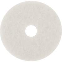 Floor Pad, 10", Buffing/Cleaning/Polish, White Consource