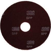 Tampon haute performance, 17", D&eacute;capant, Marron Consource