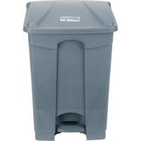 Step-On Garbage Can, Plastic, 12 US gal. Capacity Consource