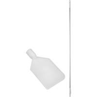 Paddle Scraper with Handle, White, 4-1/3" W x 59" L Consource