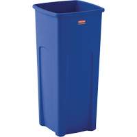 Untouchable&reg; Square Recycling Container, Bulk, Plastic, 23 US gal. Consource