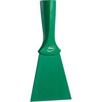 Nylon Scraper with Threaded Handle, Green, 4" W x 8" L Consource