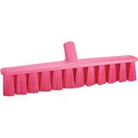 UST Push Broom, Medium Bristles, 15-1/4", Polyester, Pink Consource